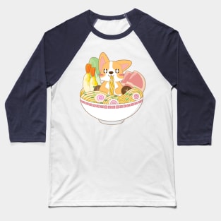 Cute Corgi Baseball T-Shirt